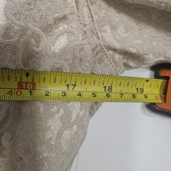 Christine Alexander Jacquered Printes Jacket - Picture 8 of 8